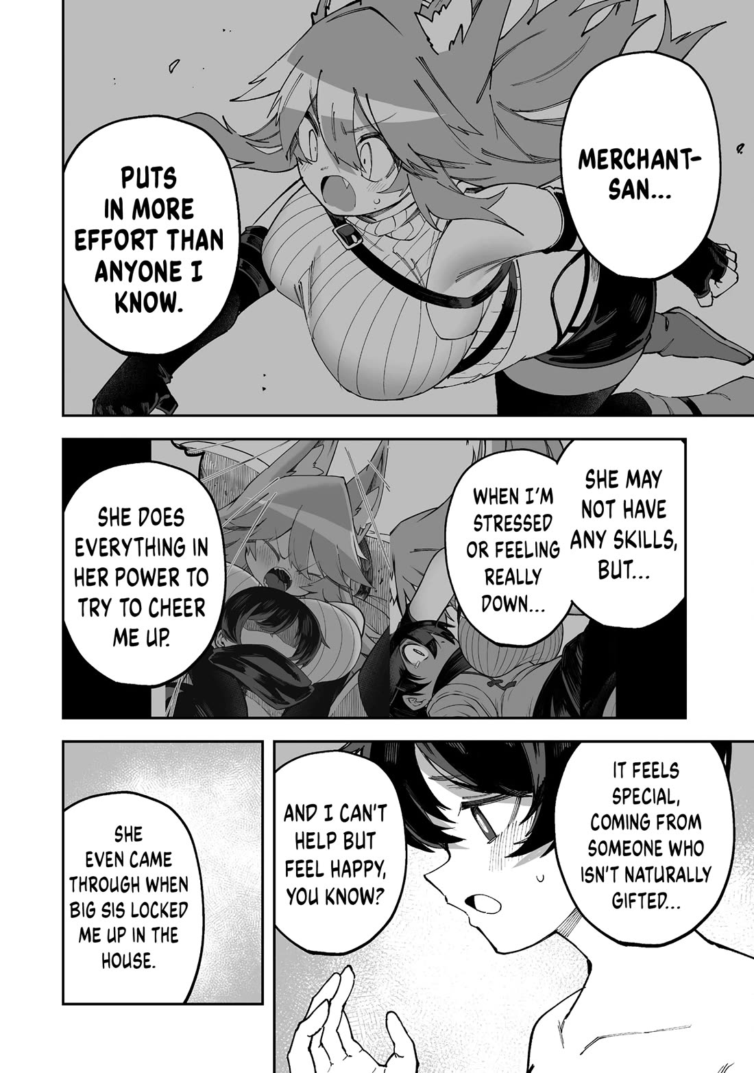Shiboritoranaide, Onna Shounin-san Chapter 55.2 page 4 - Chapter 55.2: Shangri-la Hot Spring Part 2