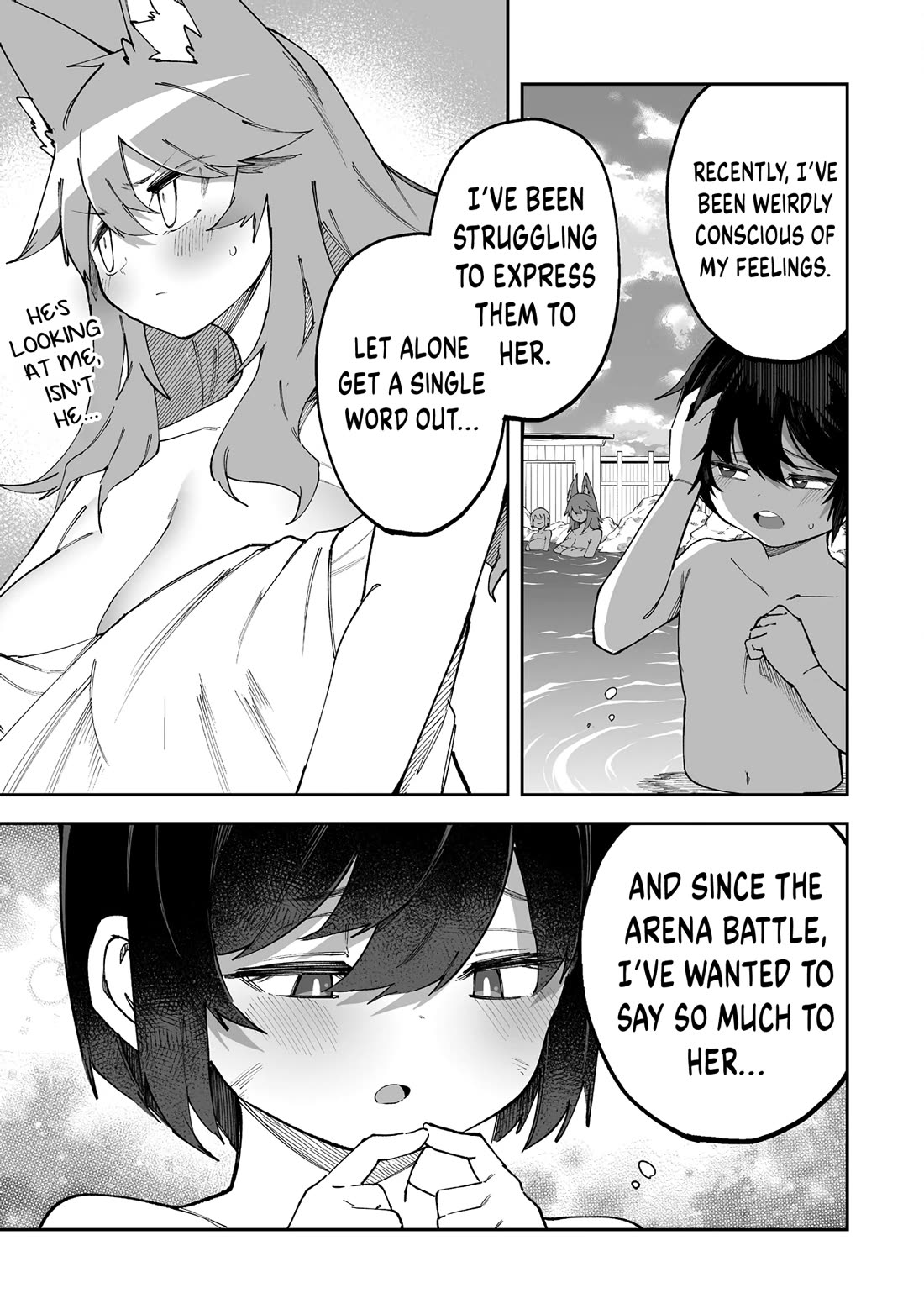 Shiboritoranaide, Onna Shounin-san Chapter 55.2 page 9 - Chapter 55.2: Shangri-la Hot Spring Part 2