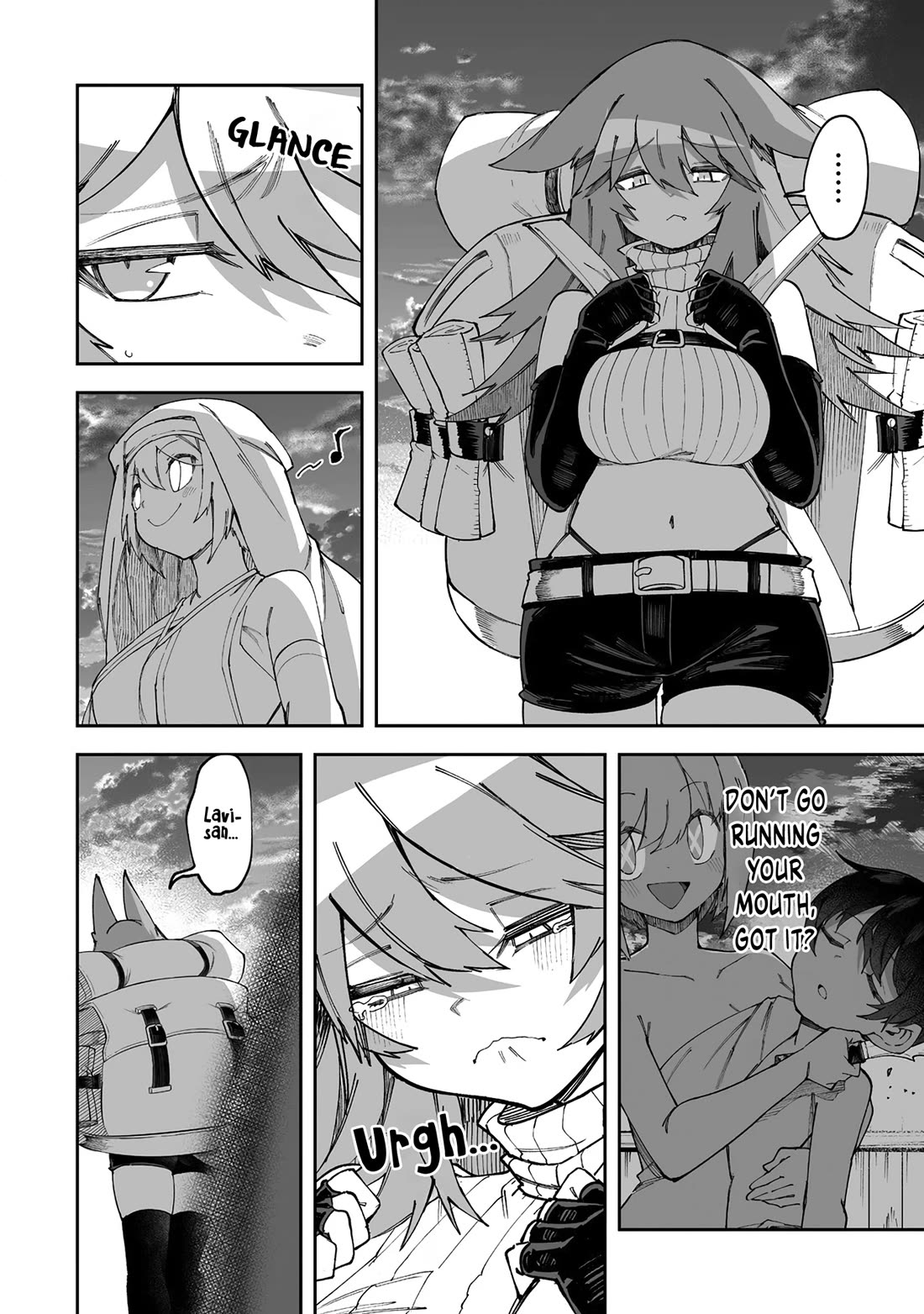 Shiboritoranaide, Onna Shounin-san Chapter 56.2 page 10 - Chapter 56.2: Trumpeter Part 2