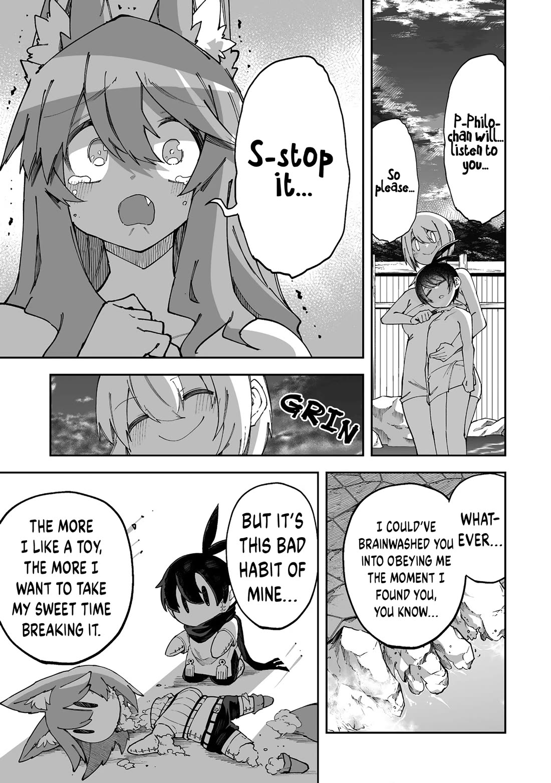 Shiboritoranaide, Onna Shounin-san Chapter 56.2 page 7 - Chapter 56.2: Trumpeter Part 2