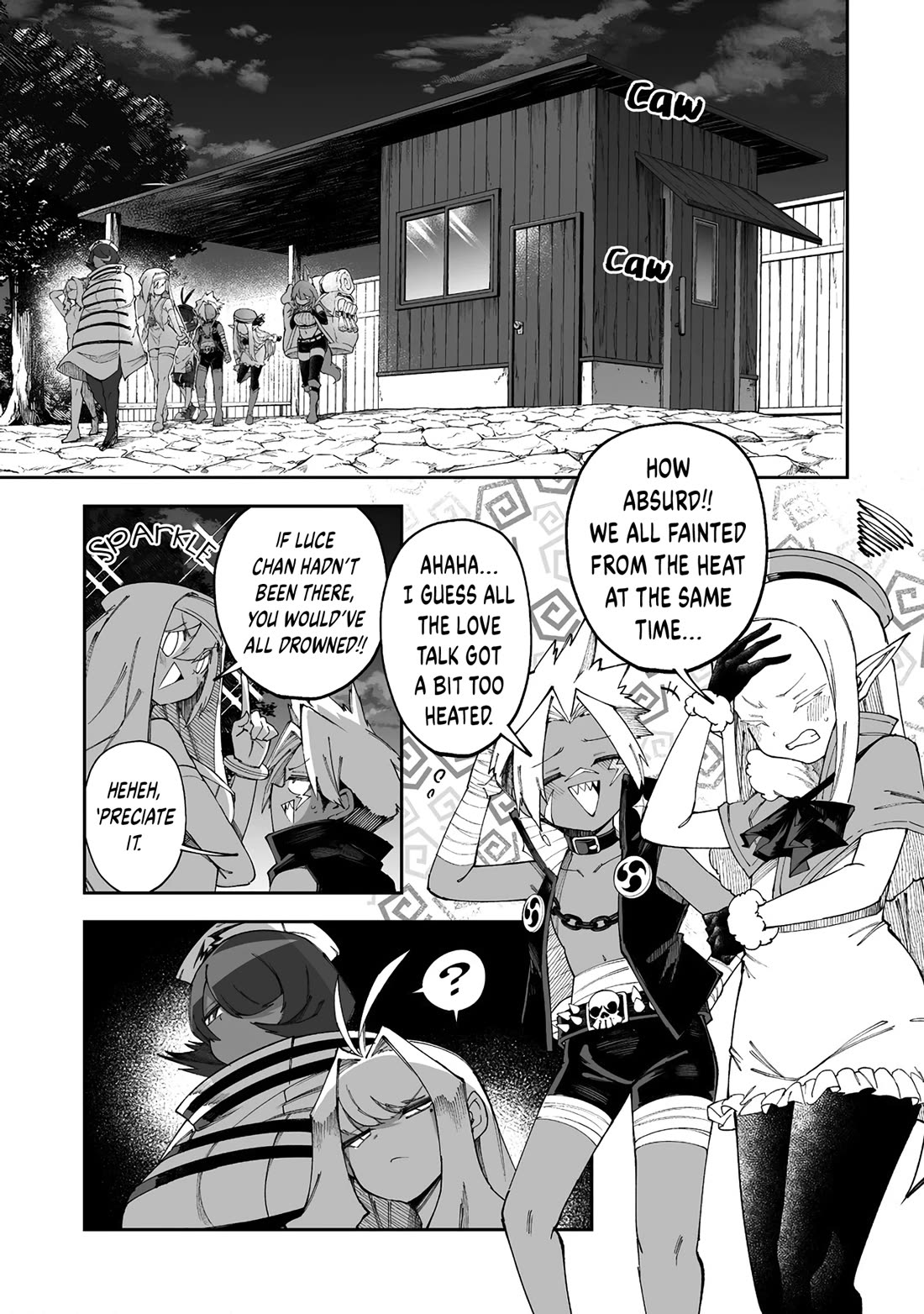 Shiboritoranaide, Onna Shounin-san Chapter 56.2 page 9 - Chapter 56.2: Trumpeter Part 2