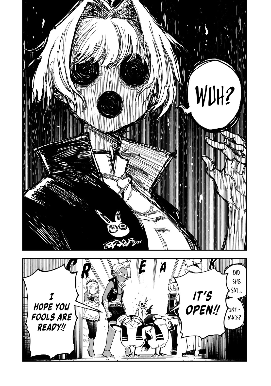 Shiboritoranaide, Onna Shounin-san Chapter 59.1 page 10 - Chapter 59.1: Hall of Judgment 3 Part 1
