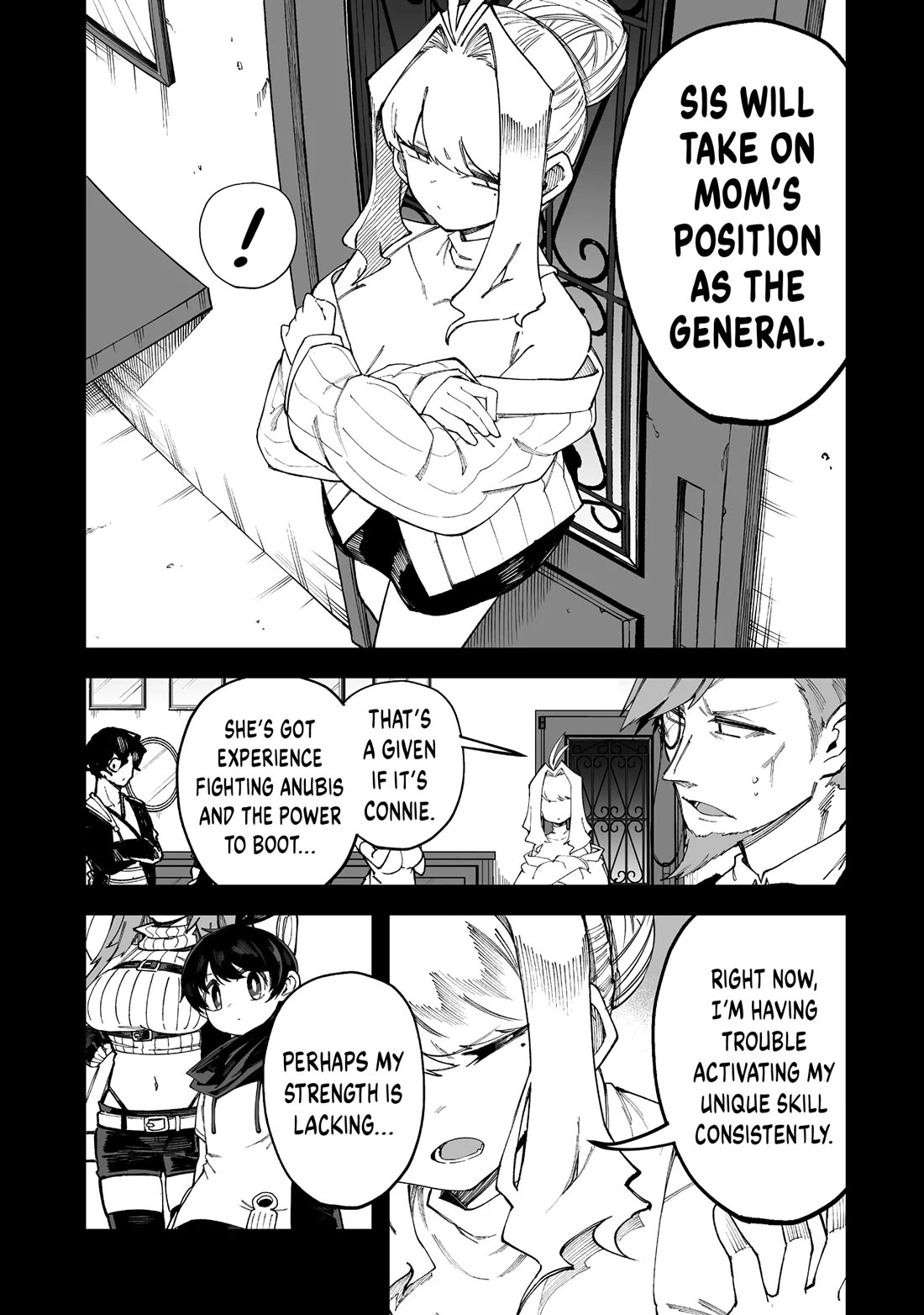 Shiboritoranaide, Onna Shounin-san Chapter 59.1 page 3 - Chapter 59.1: Hall of Judgment 3 Part 1