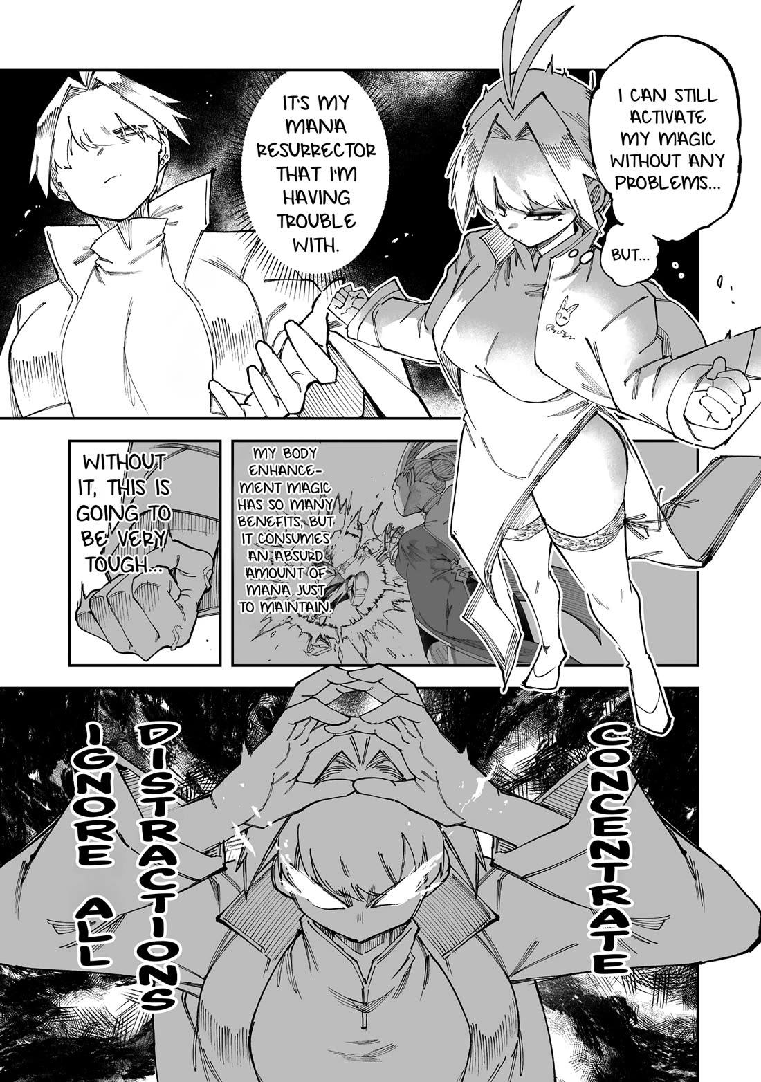 Shiboritoranaide, Onna Shounin-san Chapter 59.1 page 7 - Chapter 59.1: Hall of Judgment 3 Part 1