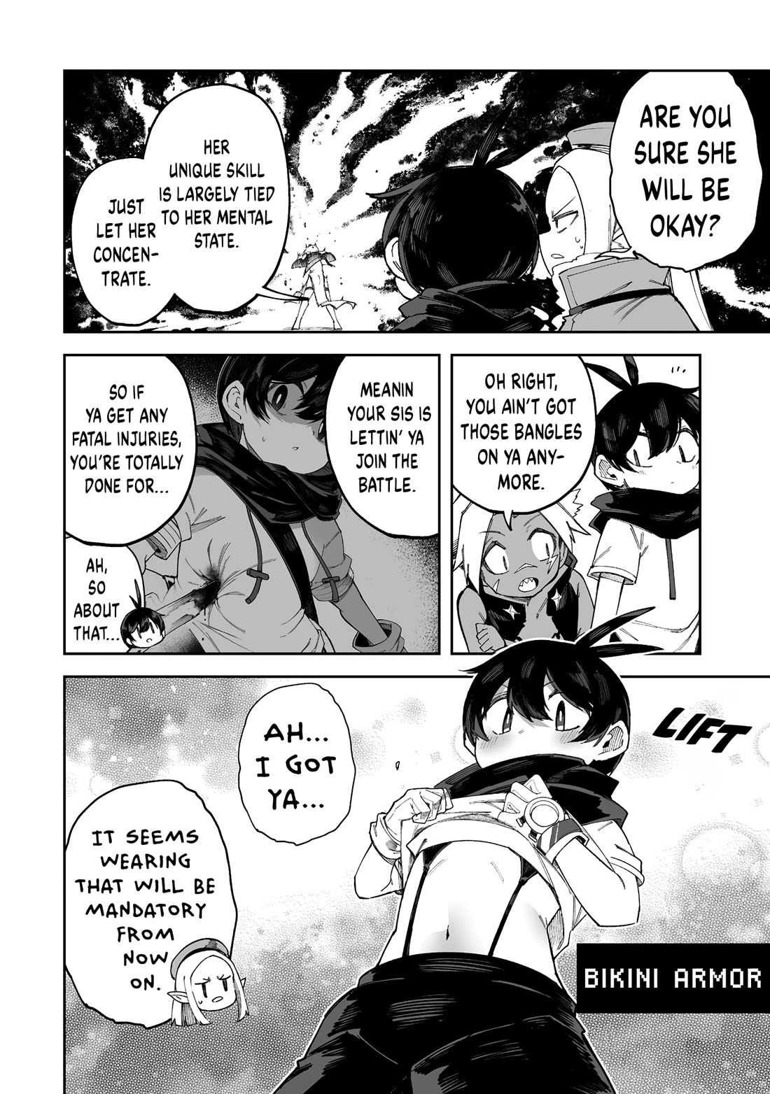 Shiboritoranaide, Onna Shounin-san Chapter 59.1 page 8 - Chapter 59.1: Hall of Judgment 3 Part 1