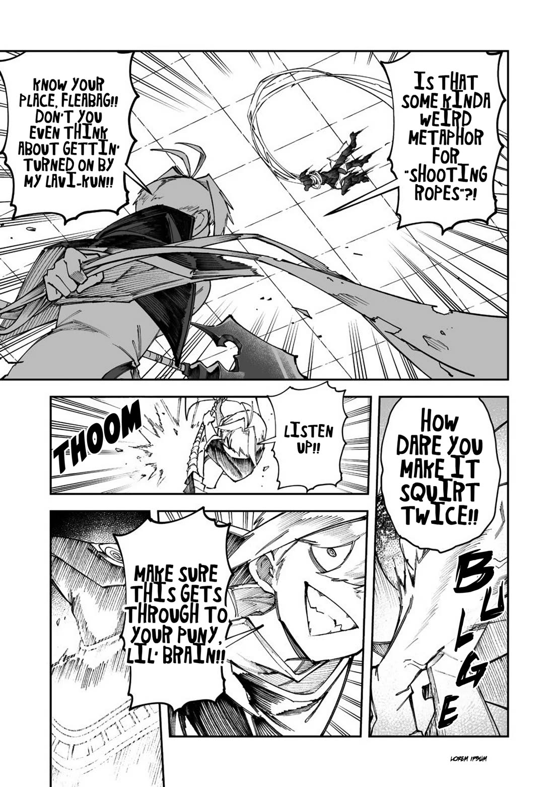 Shiboritoranaide, Onna Shounin-san Chapter 59.2 page 14 - Chapter 59.2: Hall of Judgment 3 Part 2
