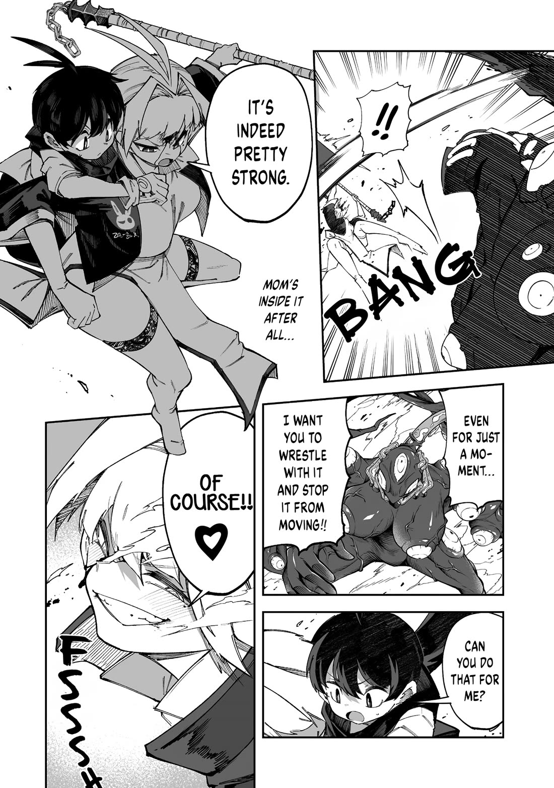 Shiboritoranaide, Onna Shounin-san Chapter 61.1 page 4 - Chapter 61.1: Skill-Eater 5 Part 1