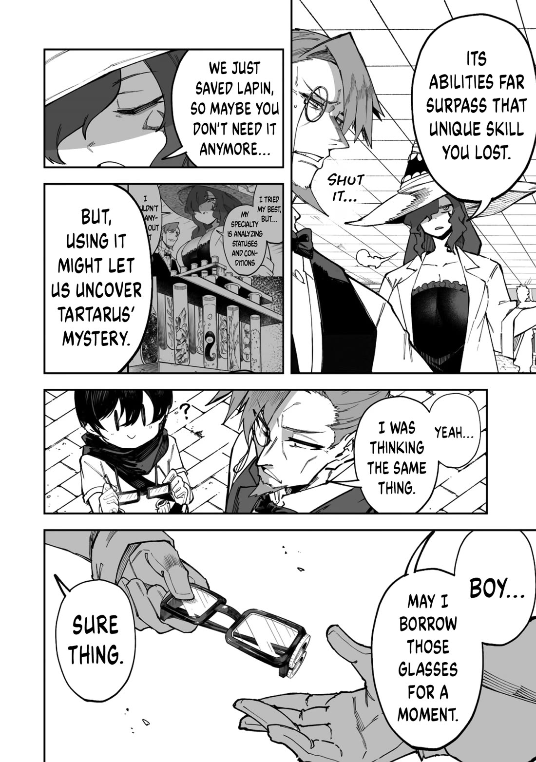 Shiboritoranaide, Onna Shounin-san Chapter 61.2 page 12 - Chapter 61.2: Skill-Eater 5 Part 2