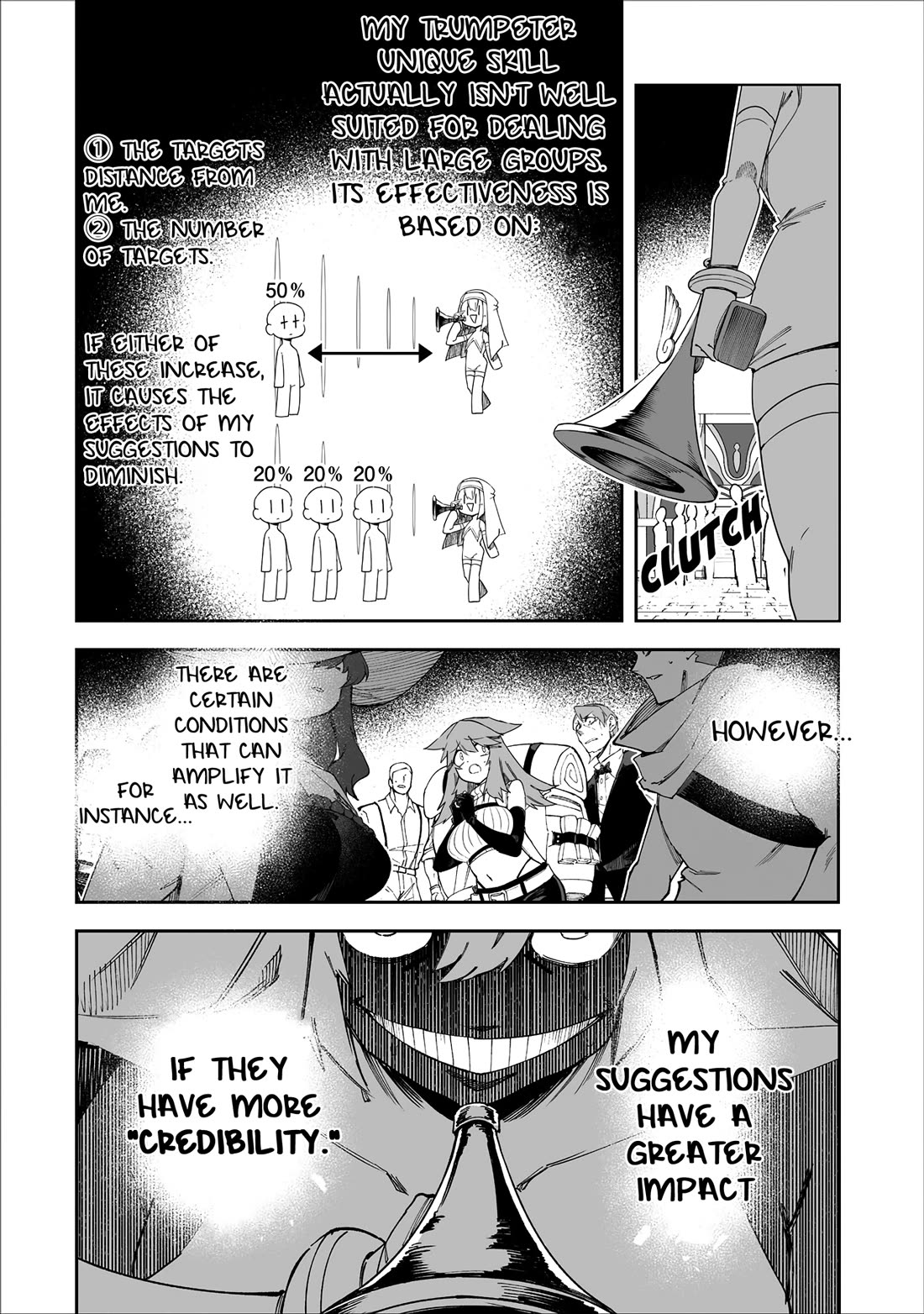 Shiboritoranaide, Onna Shounin-san Chapter 62.1 page 8 - Chapter 62.1: Trumpeter 2 Part 1