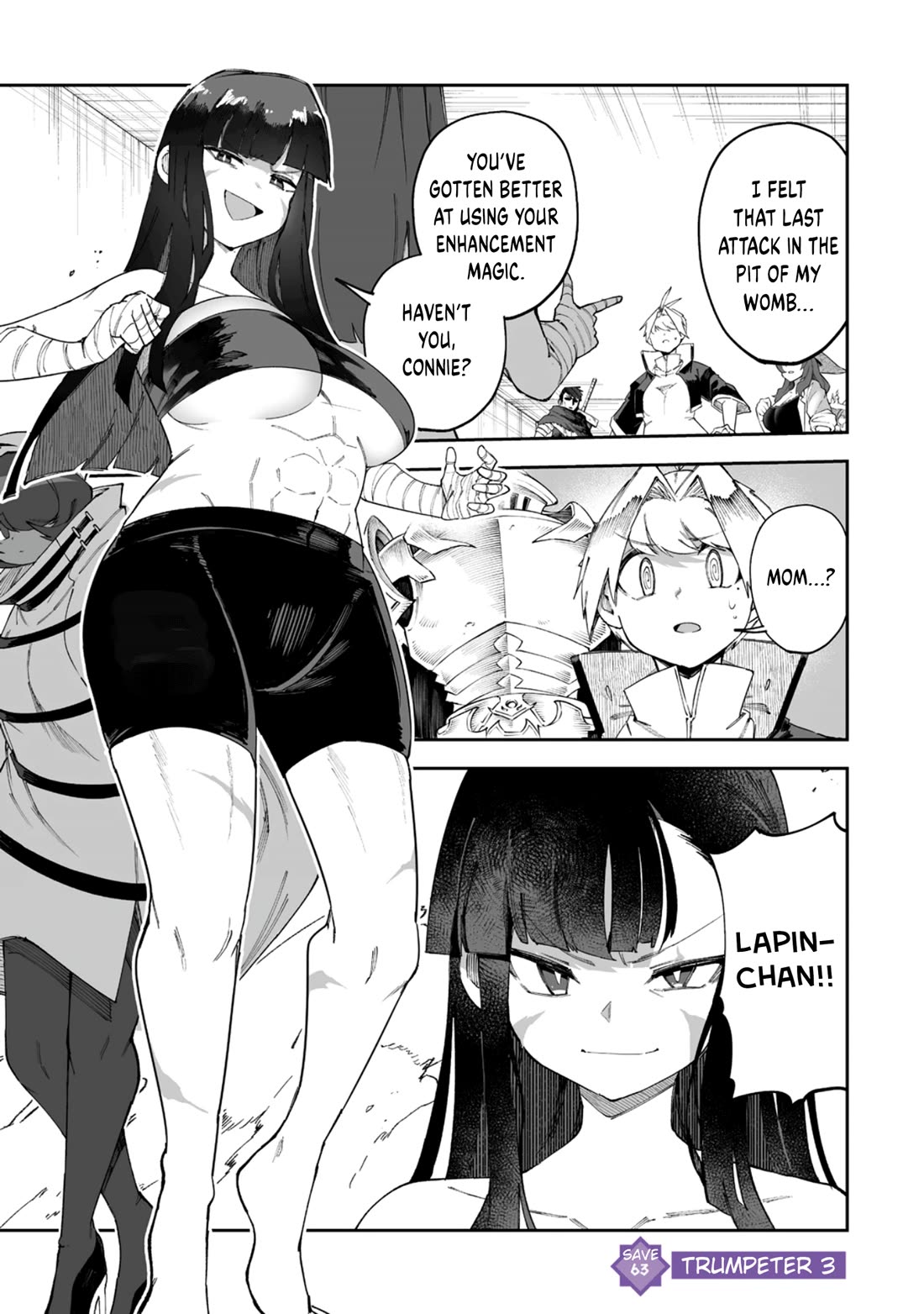 Shiboritoranaide, Onna Shounin-san Chapter 63 page 1 - Chapter 63: Trumpeter 3 Part 1