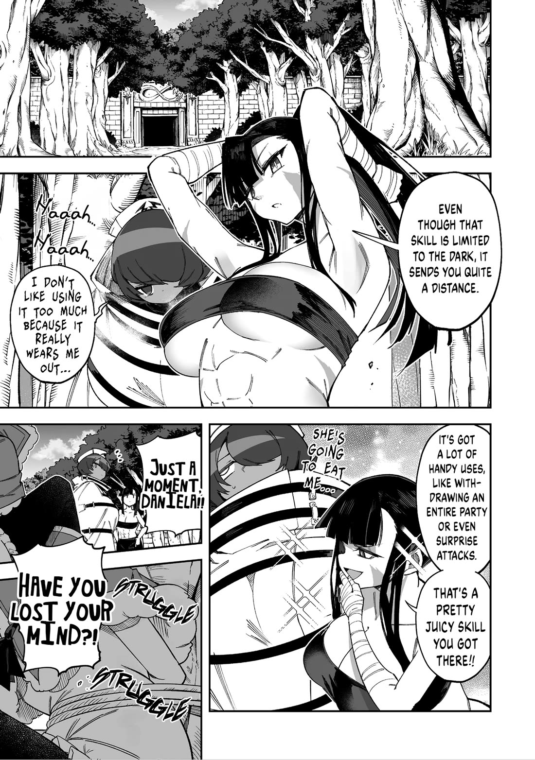 Shiboritoranaide, Onna Shounin-san Chapter 64 page 1 - Chapter 64: Trumpeter 3 Part 2