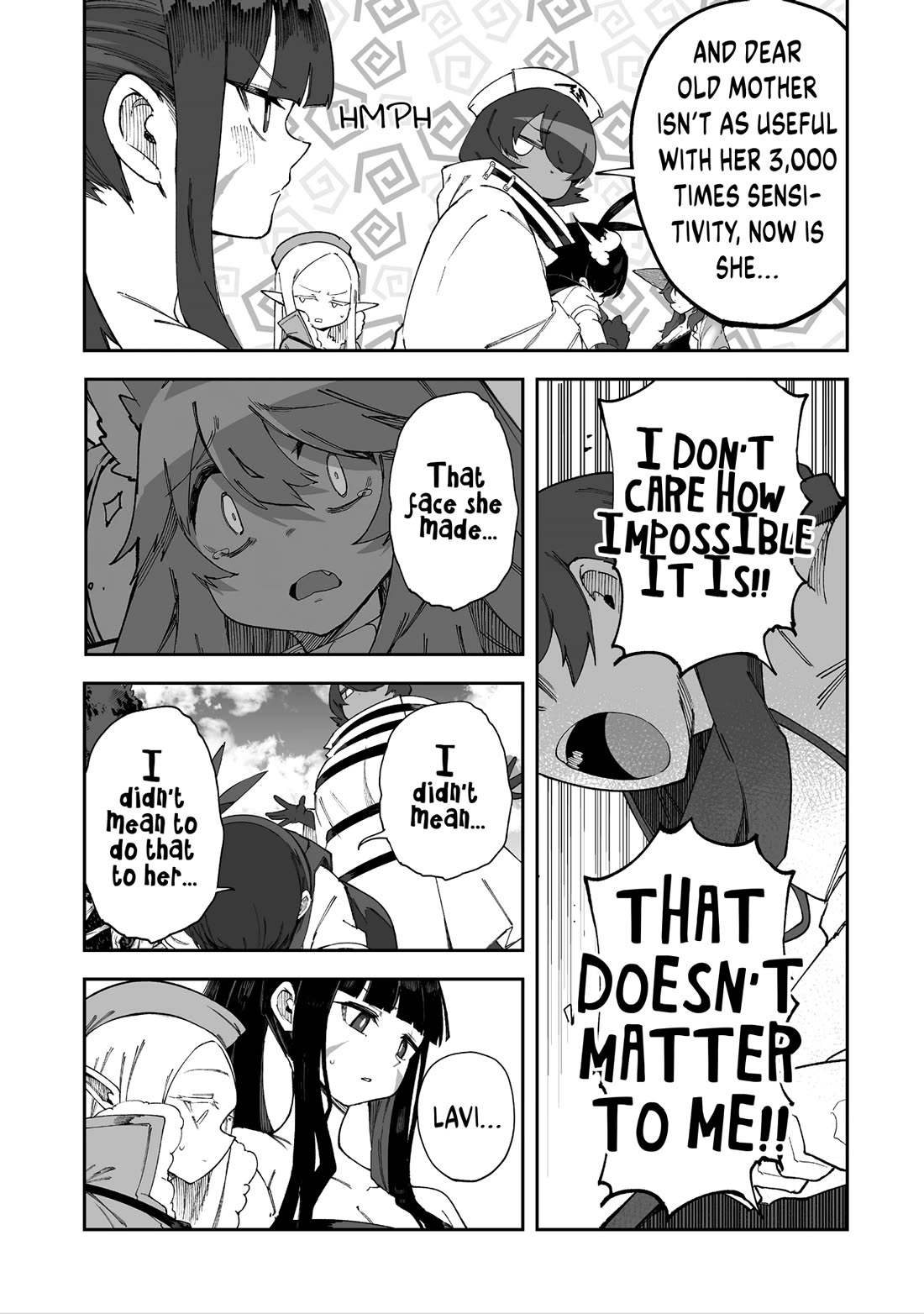 Shiboritoranaide, Onna Shounin-san Chapter 64 page 11 - Chapter 64: Trumpeter 3 Part 2