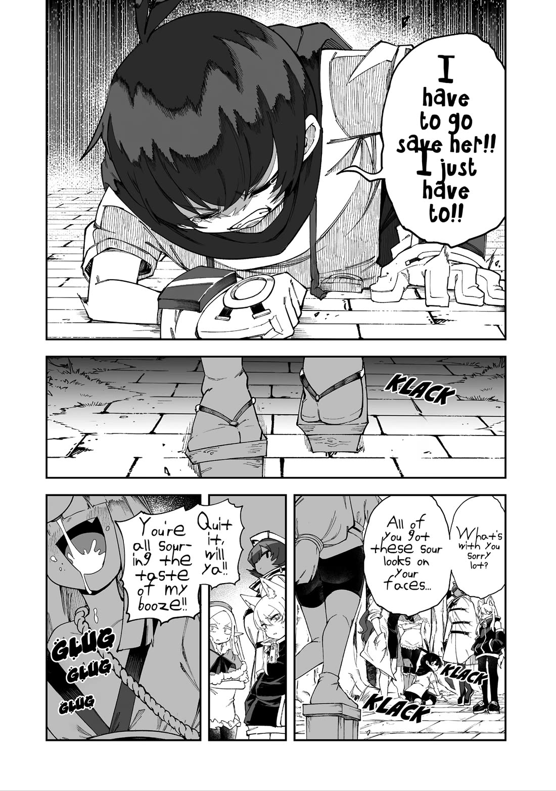Shiboritoranaide, Onna Shounin-san Chapter 64 page 12 - Chapter 64: Trumpeter 3 Part 2