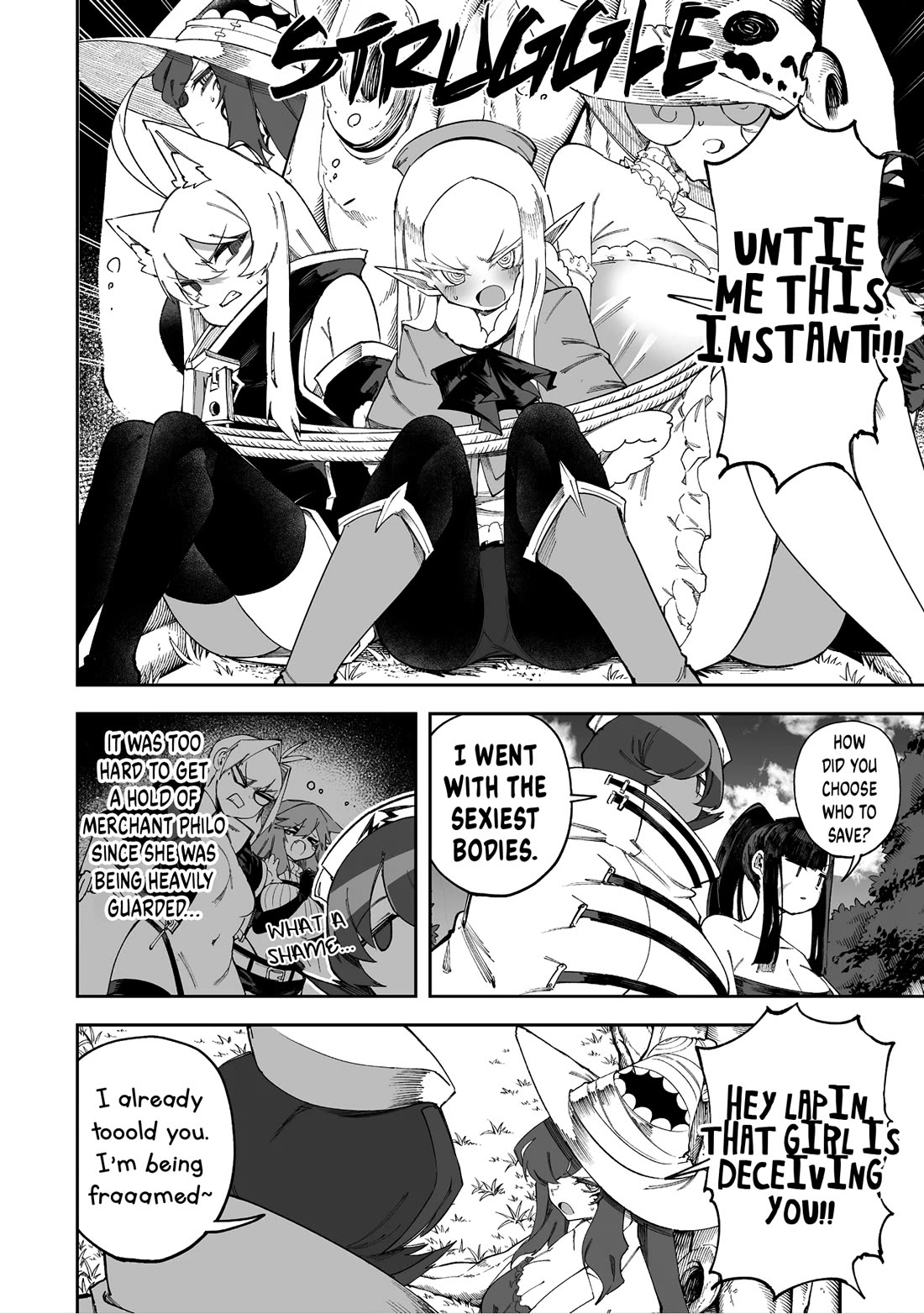 Shiboritoranaide, Onna Shounin-san Chapter 64 page 2 - Chapter 64: Trumpeter 3 Part 2
