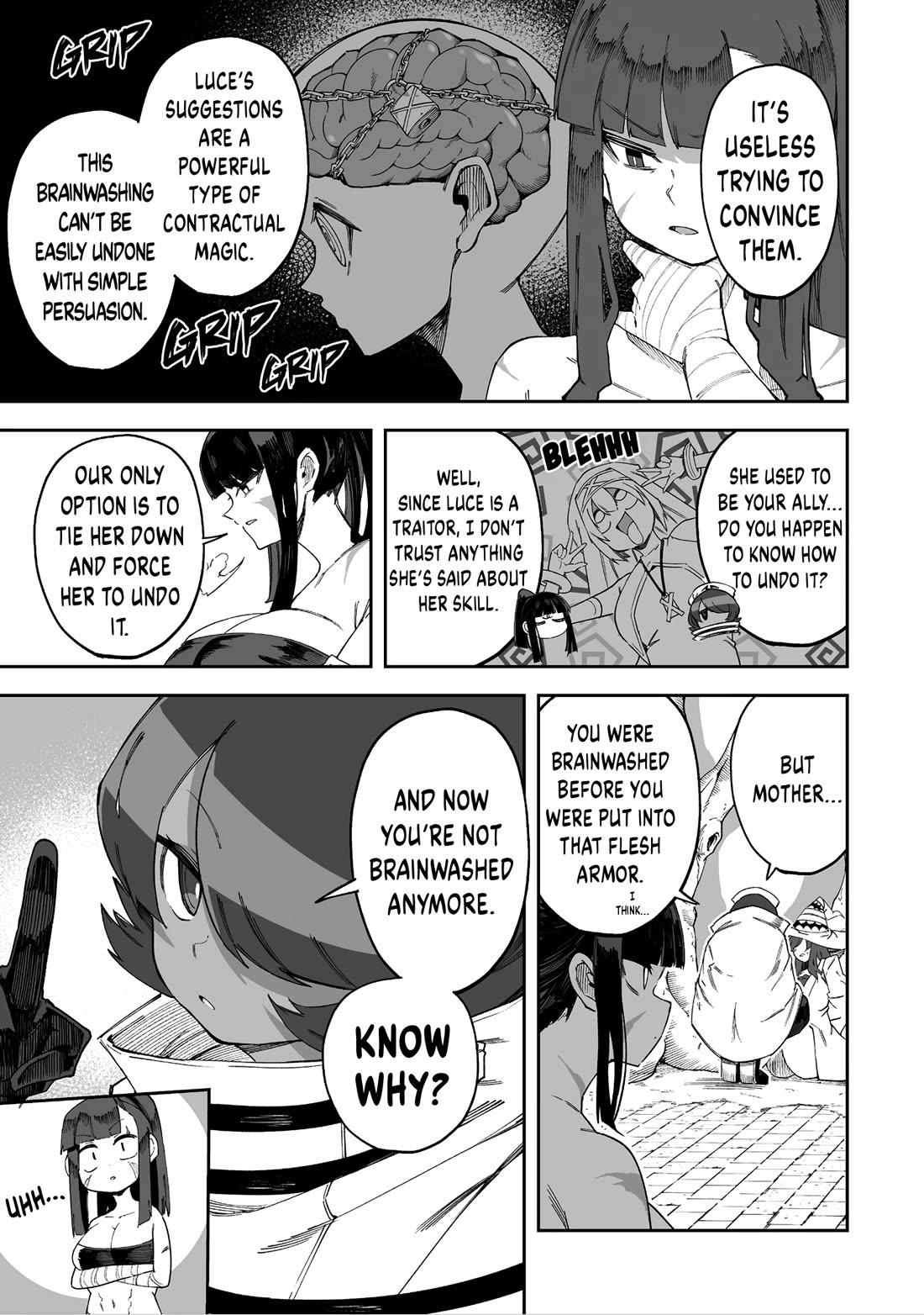 Shiboritoranaide, Onna Shounin-san Chapter 64 page 3 - Chapter 64: Trumpeter 3 Part 2