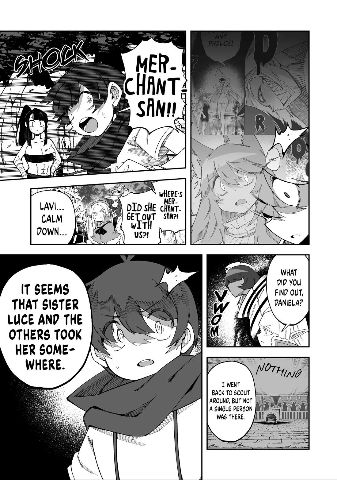 Shiboritoranaide, Onna Shounin-san Chapter 64 page 7 - Chapter 64: Trumpeter 3 Part 2
