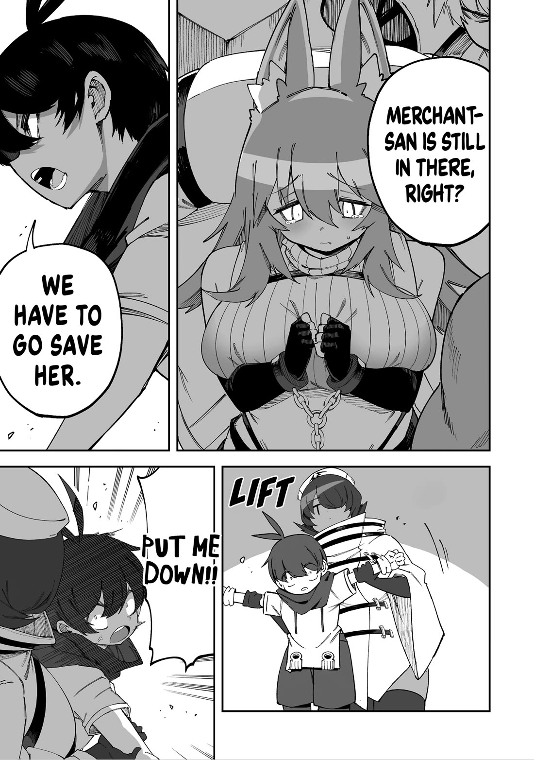 Shiboritoranaide, Onna Shounin-san Chapter 64 page 9 - Chapter 64: Trumpeter 3 Part 2
