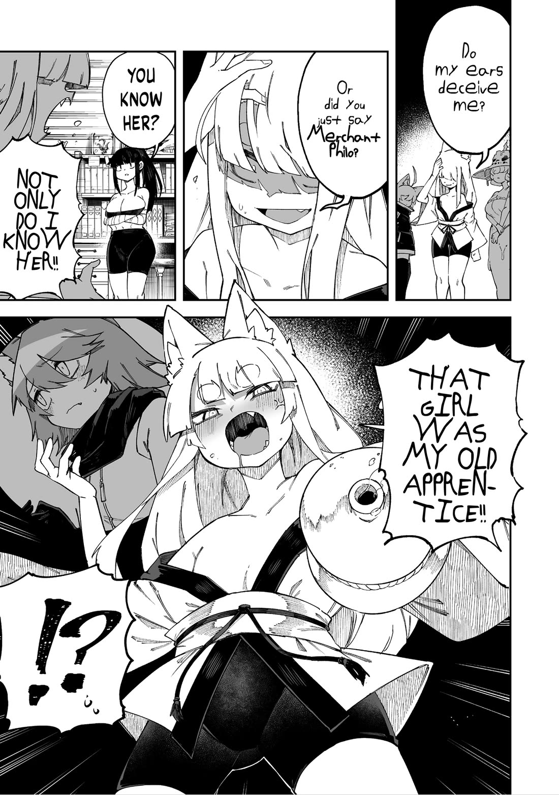 Shiboritoranaide, Onna Shounin-san Chapter 65 page 7 - Chapter 65: Forger Part 1