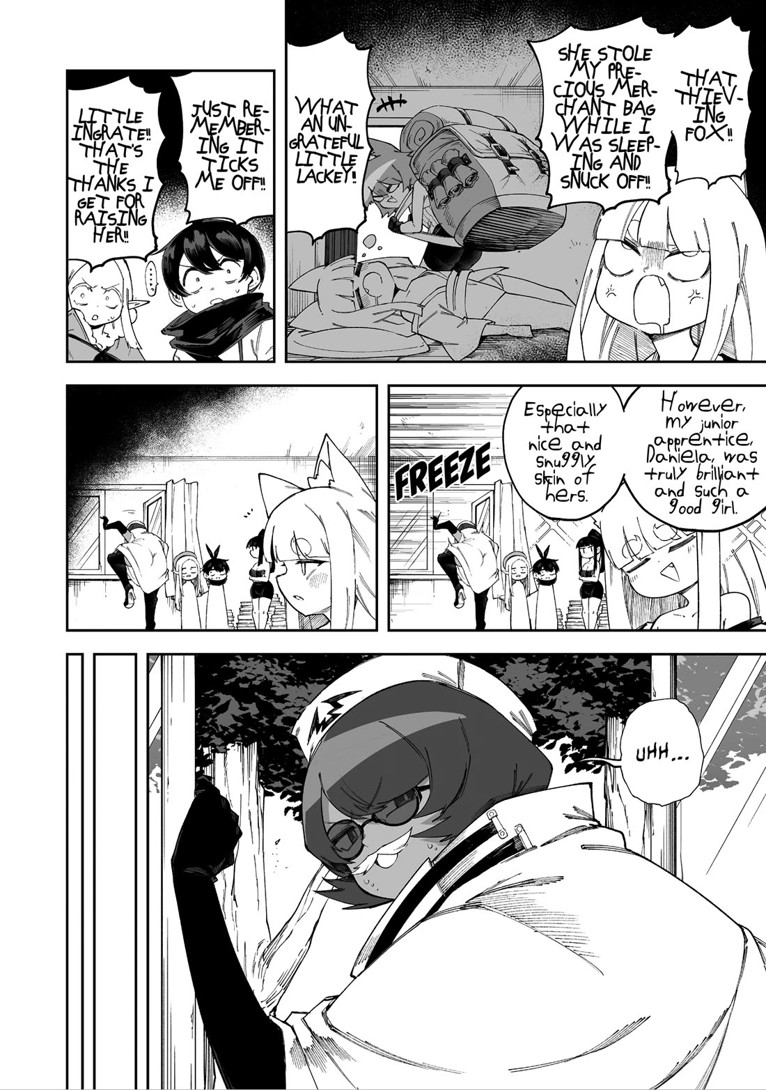 Shiboritoranaide, Onna Shounin-san Chapter 65 page 8 - Chapter 65: Forger Part 1