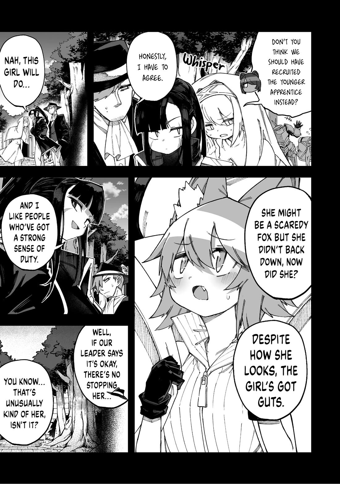 Shiboritoranaide, Onna Shounin-san Chapter 67 page 7 - Chapter 67: Forger 2 Part 1