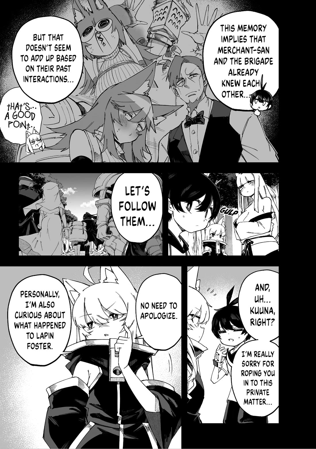 Shiboritoranaide, Onna Shounin-san Chapter 67 page 9 - Chapter 67: Forger 2 Part 1