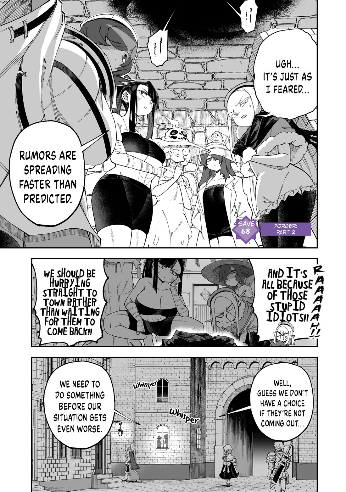 Shiboritoranaide, Onna Shounin-san Chapter 68 page 1 - Chapter 68: Forger 2 Part 2