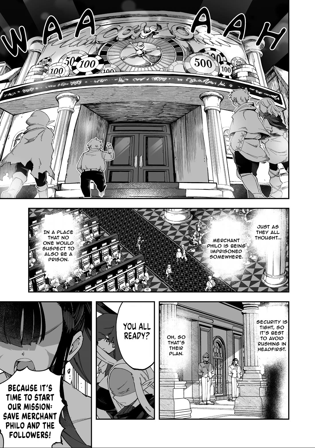 Shiboritoranaide, Onna Shounin-san Chapter 68 page 11 - Chapter 68: Forger 2 Part 2