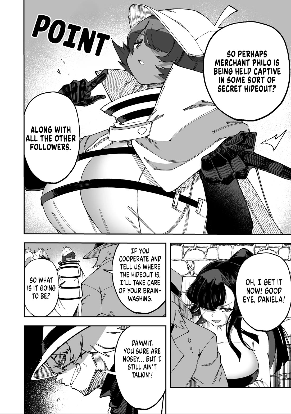 Shiboritoranaide, Onna Shounin-san Chapter 68 page 8 - Chapter 68: Forger 2 Part 2