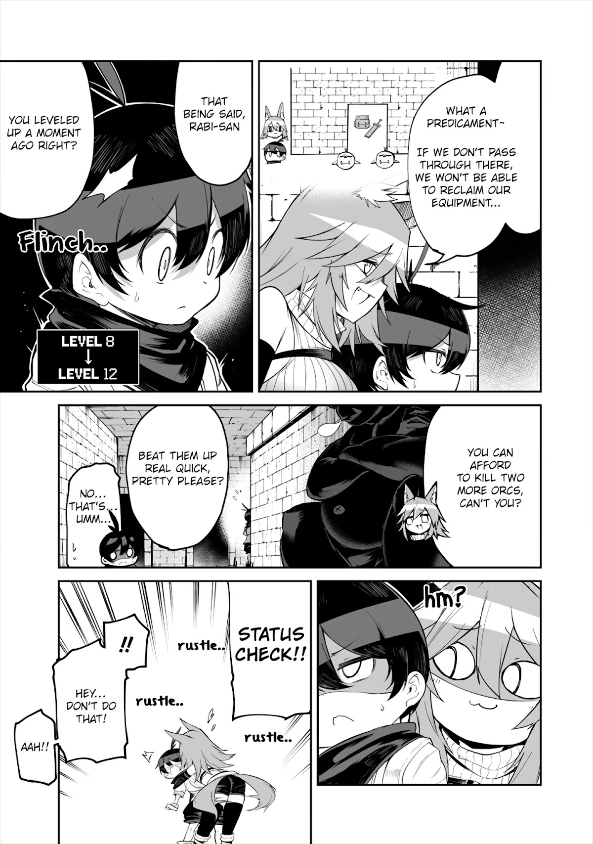 Shiboritoranaide, Onna Shounin-san Chapter 8.1 page 3 - Chapter 8.1: Invisicloak Part 1