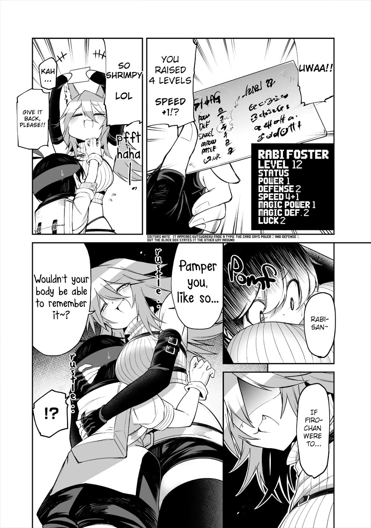 Shiboritoranaide, Onna Shounin-san Chapter 8.1 page 4 - Chapter 8.1: Invisicloak Part 1