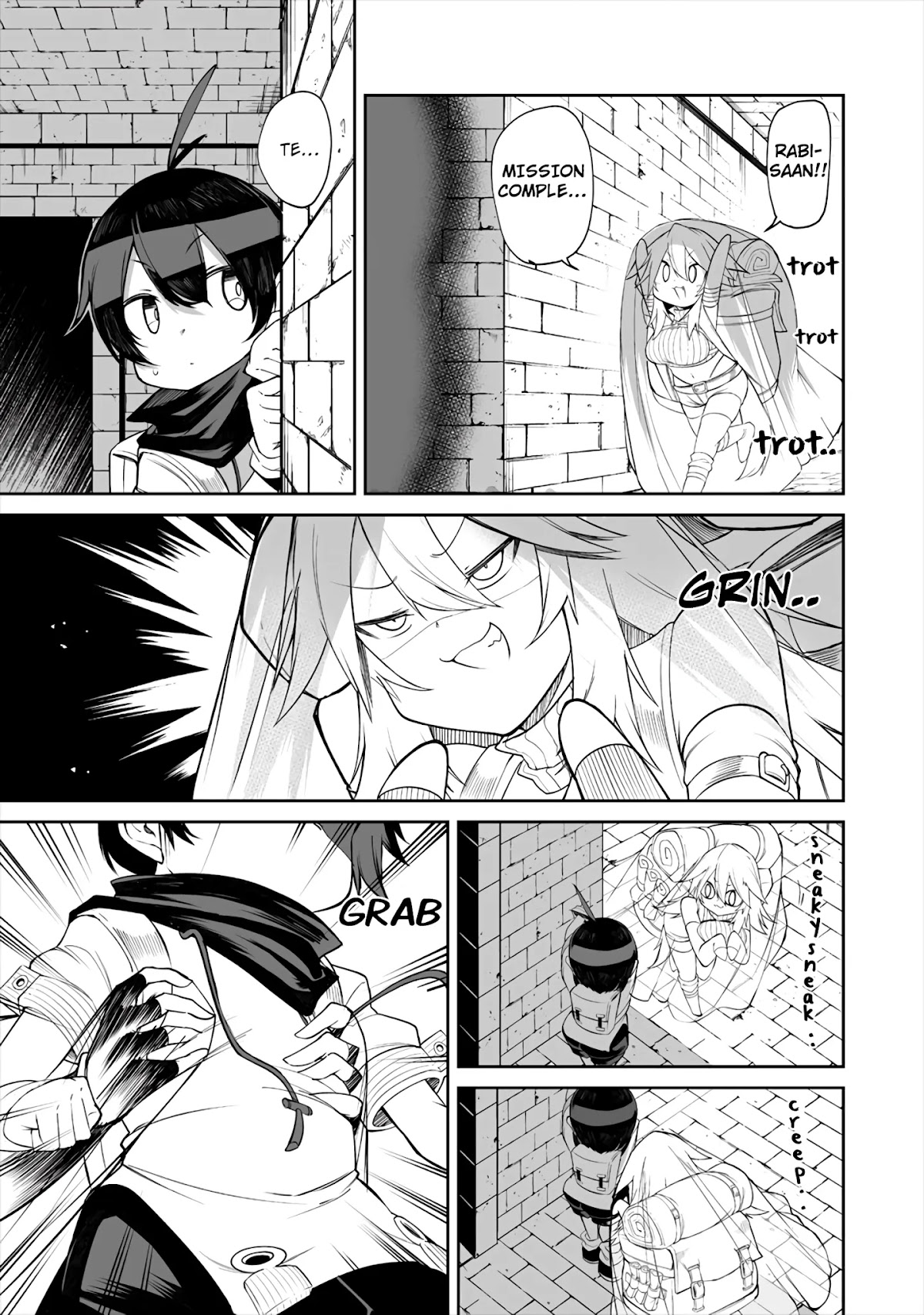Shiboritoranaide, Onna Shounin-san Chapter 8.1 page 9 - Chapter 8.1: Invisicloak Part 1