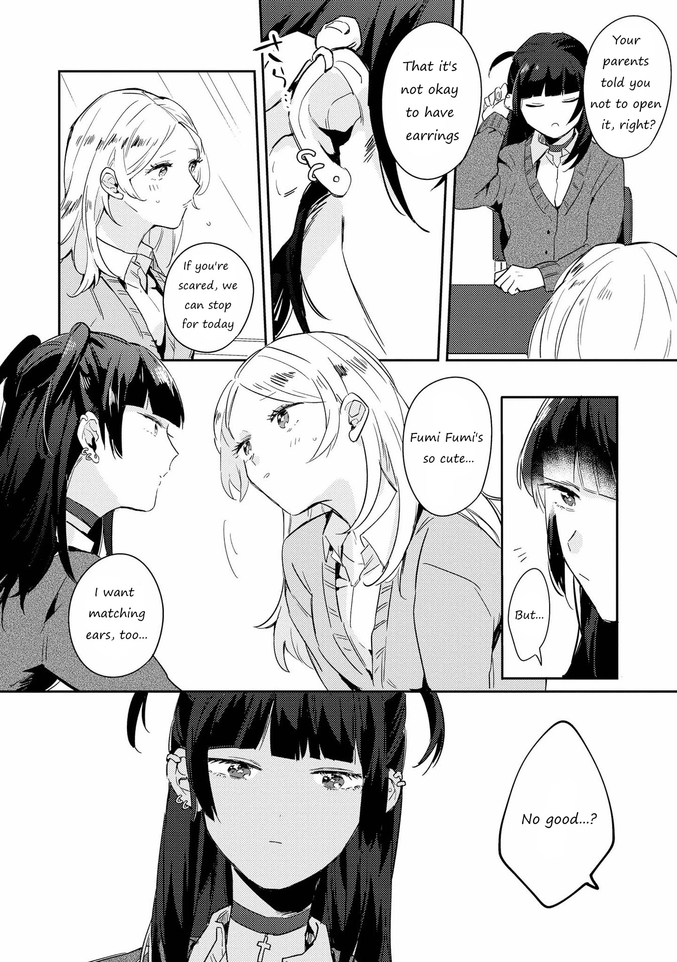 SHIBUYA: Gal Yuri Anthology Chapter 10 page 4 - Chapter 10: I love you too by Inaba Haru