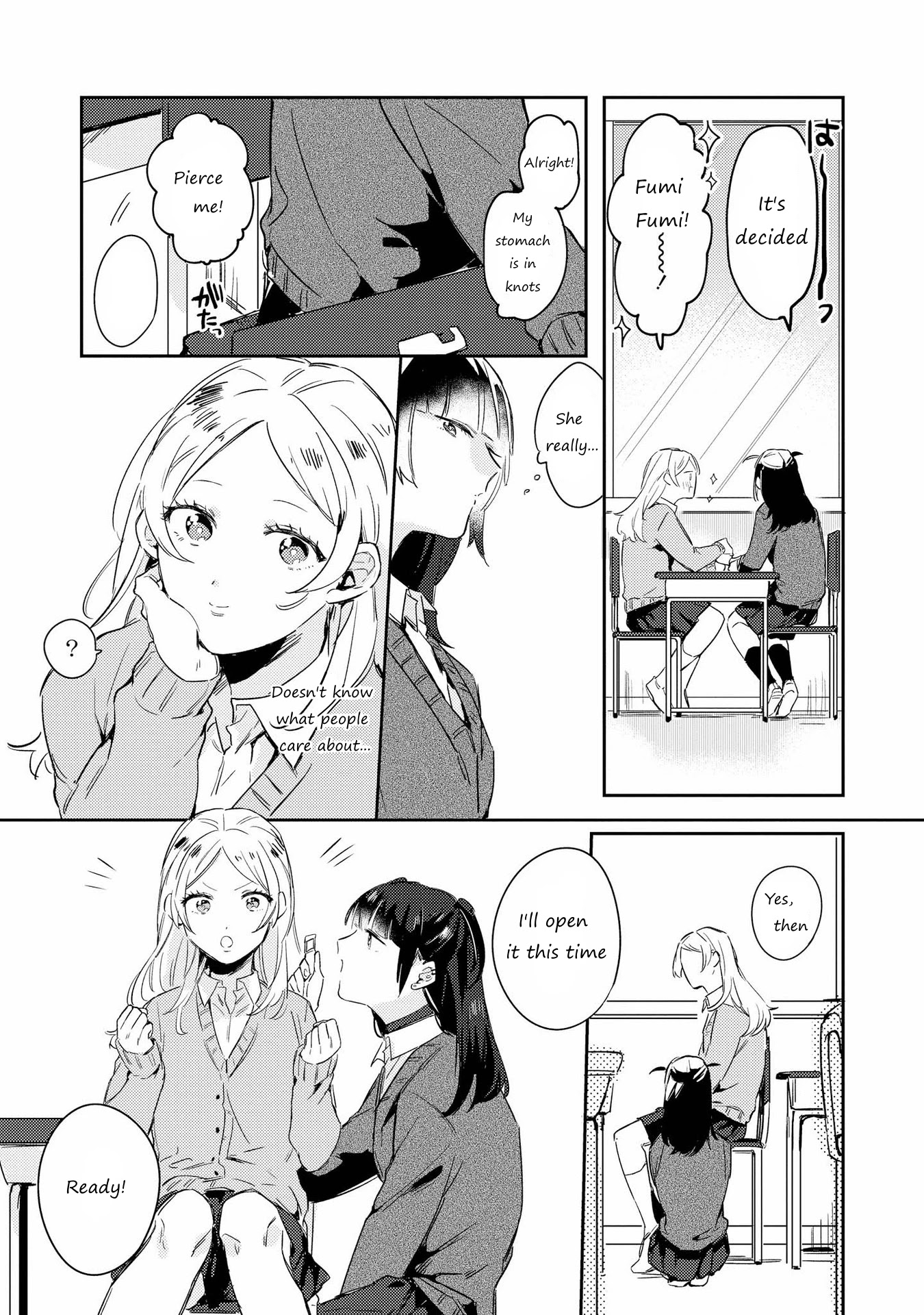 SHIBUYA: Gal Yuri Anthology Chapter 10 page 5 - Chapter 10: I love you too by Inaba Haru