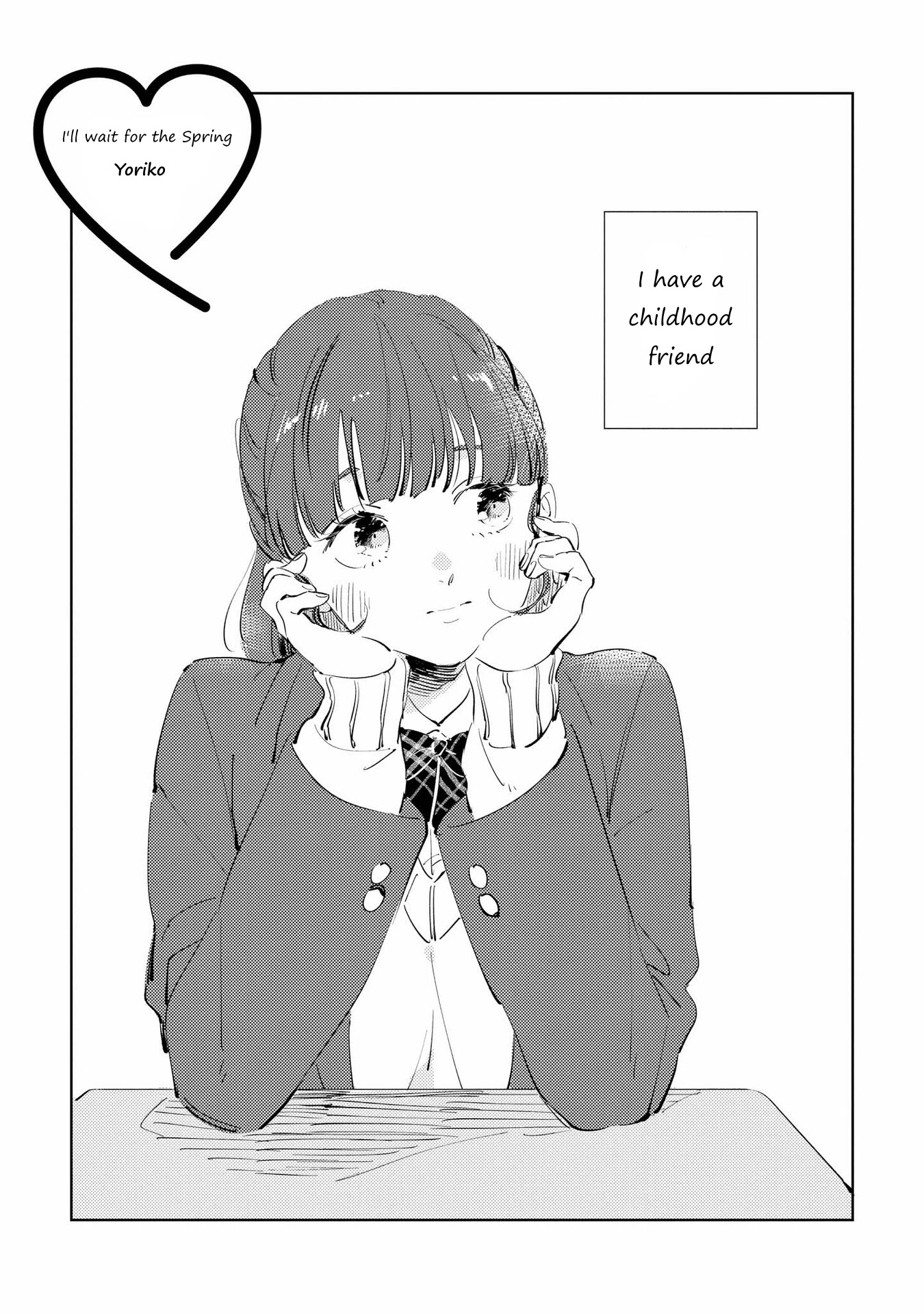 SHIBUYA: Gal Yuri Anthology Chapter 11 page 1 - Chapter 11: I'll wait for the Spring by Yoriko