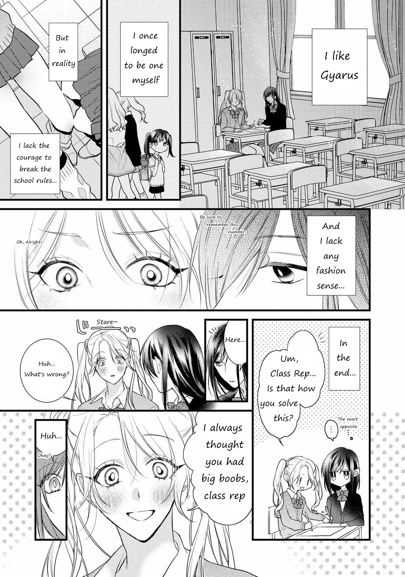 SHIBUYA: Gal Yuri Anthology Chapter 2 page 3 - Chapter 2: I'll teach you by Pesotaro