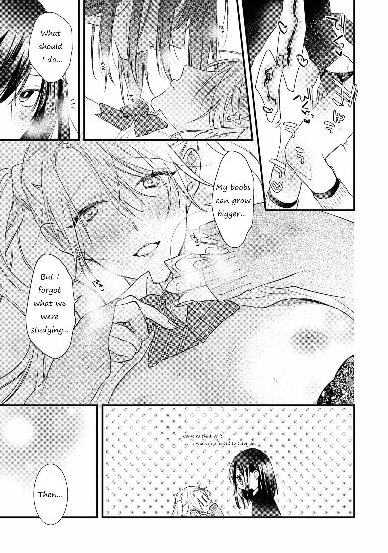 SHIBUYA: Gal Yuri Anthology Chapter 2 page 9 - Chapter 2: I'll teach you by Pesotaro