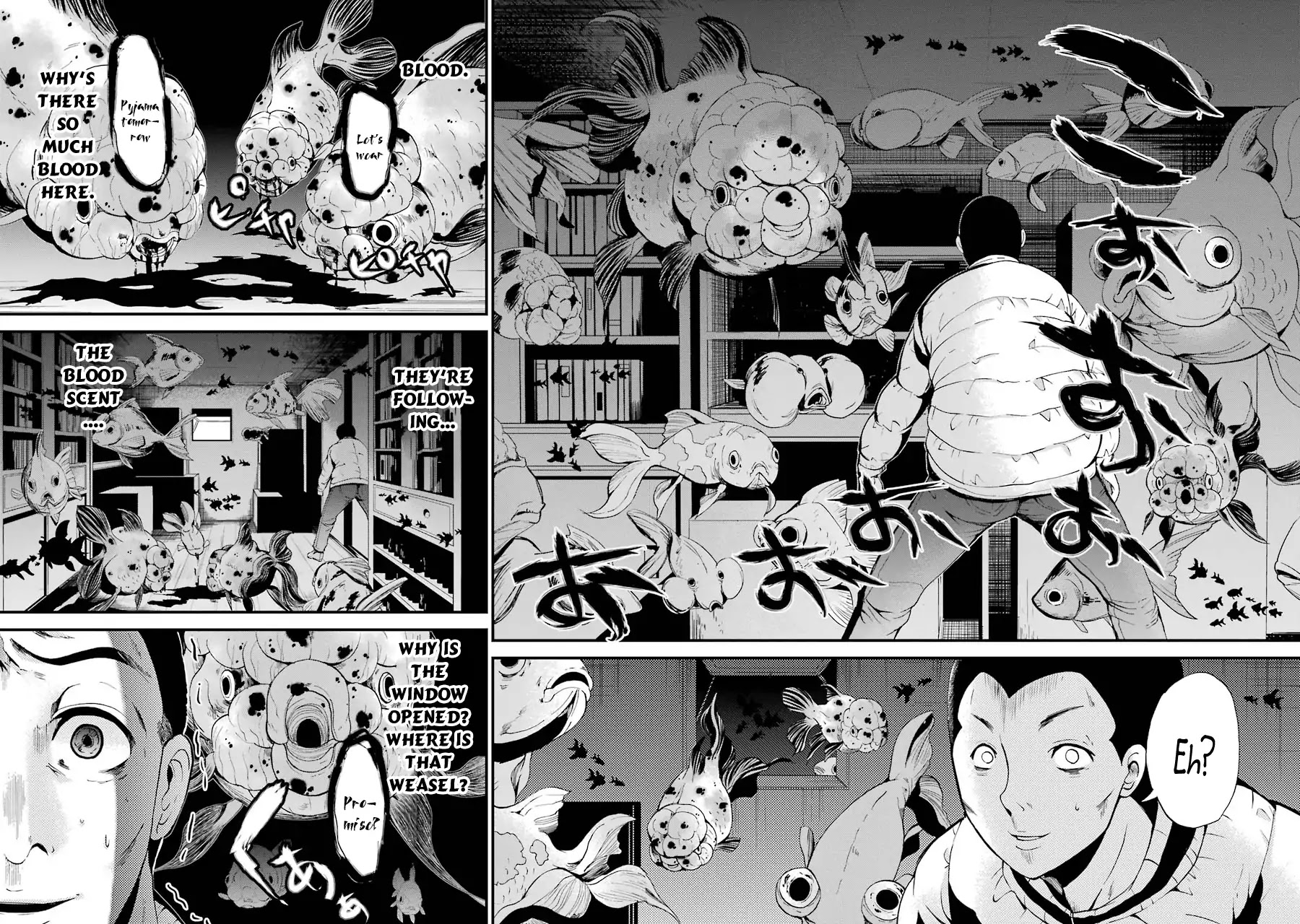 Shibuya Kingyo Chapter 6 page 22 - Chapter 6: The Shibuya Weasel (2)