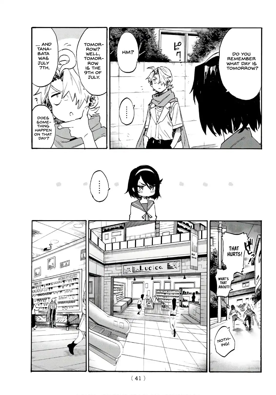 Shichi ha Gojuroku Chapter 1 page 21 - Chapter 1: The "Replacement Doll" Girl