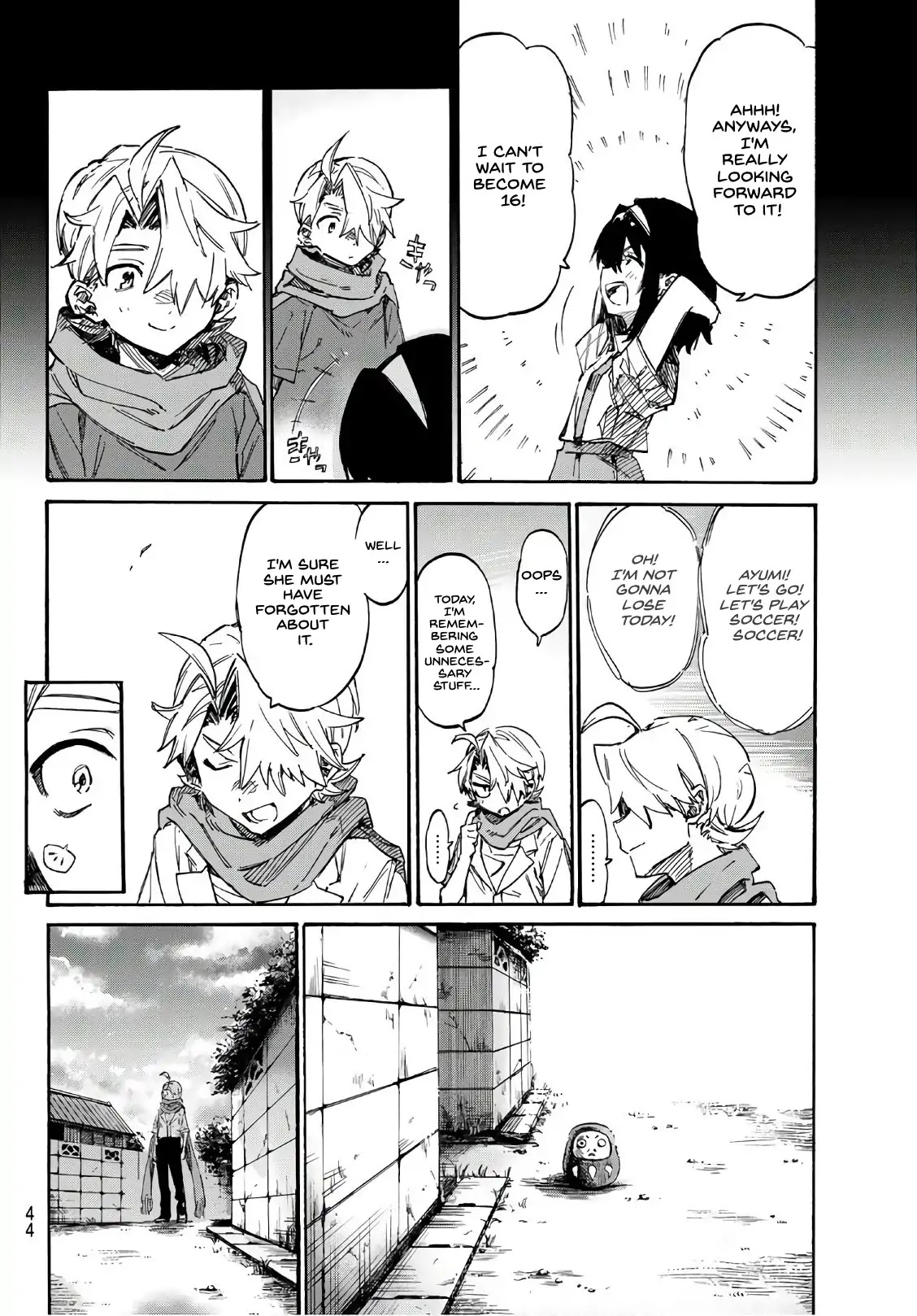 Shichi ha Gojuroku Chapter 1 page 24 - Chapter 1: The "Replacement Doll" Girl