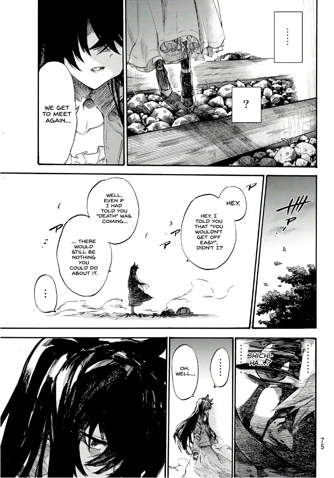 Shichi ha Gojuroku Chapter 1 page 54 - Chapter 1: The "Replacement Doll" Girl