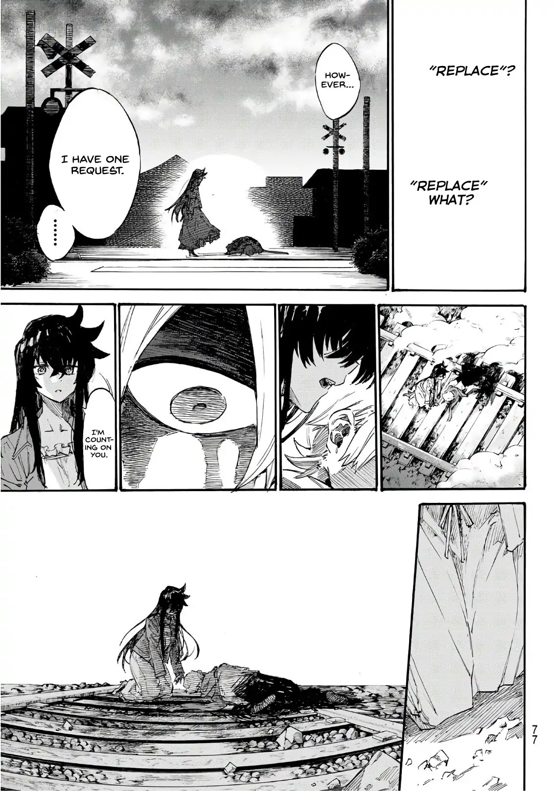 Shichi ha Gojuroku Chapter 1 page 56 - Chapter 1: The "Replacement Doll" Girl