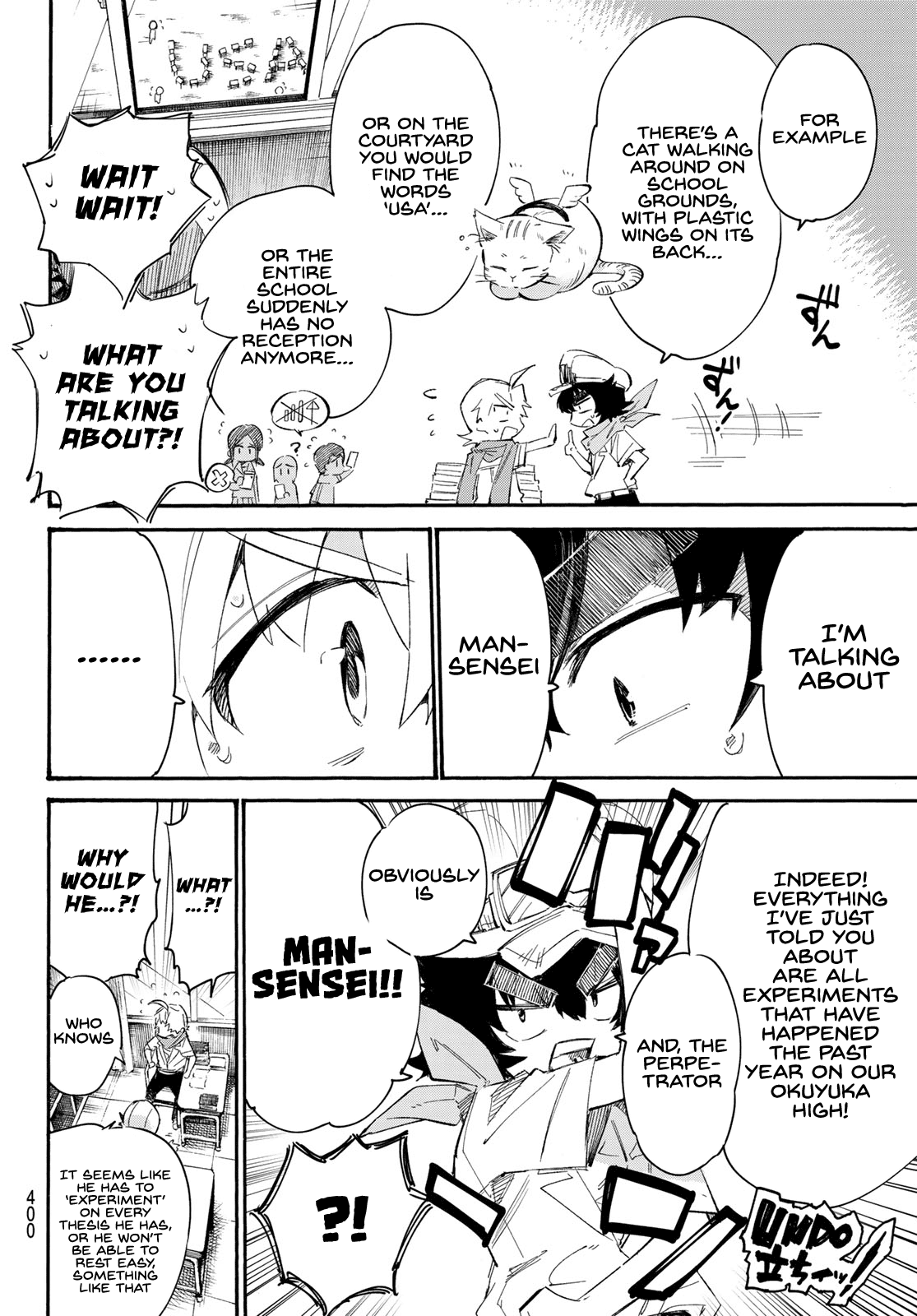 Shichi ha Gojuroku Chapter 10 page 10 - Chapter 10: This person is Man-sensei