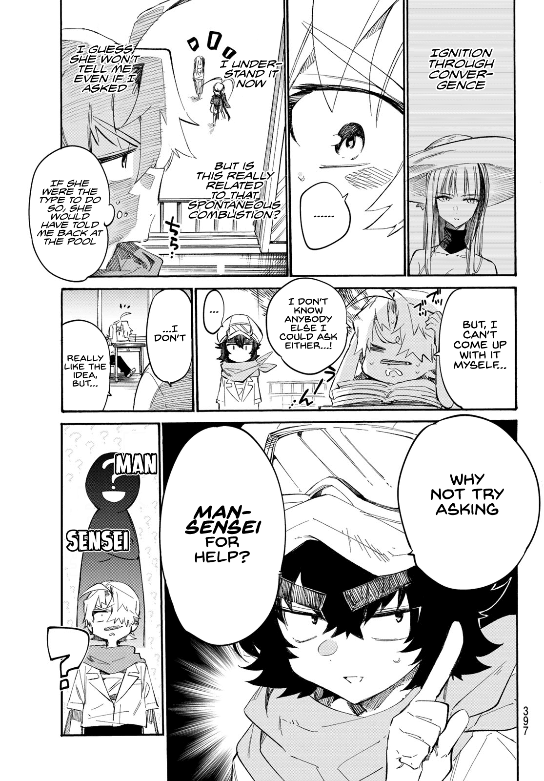 Shichi ha Gojuroku Chapter 10 page 7 - Chapter 10: This person is Man-sensei