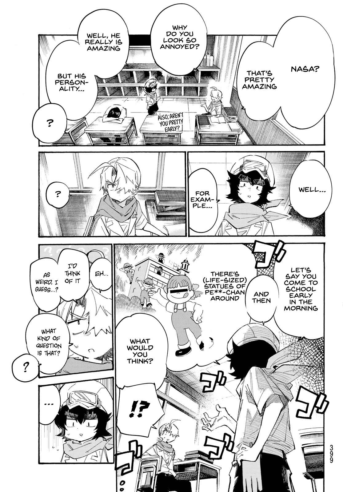 Shichi ha Gojuroku Chapter 10 page 9 - Chapter 10: This person is Man-sensei