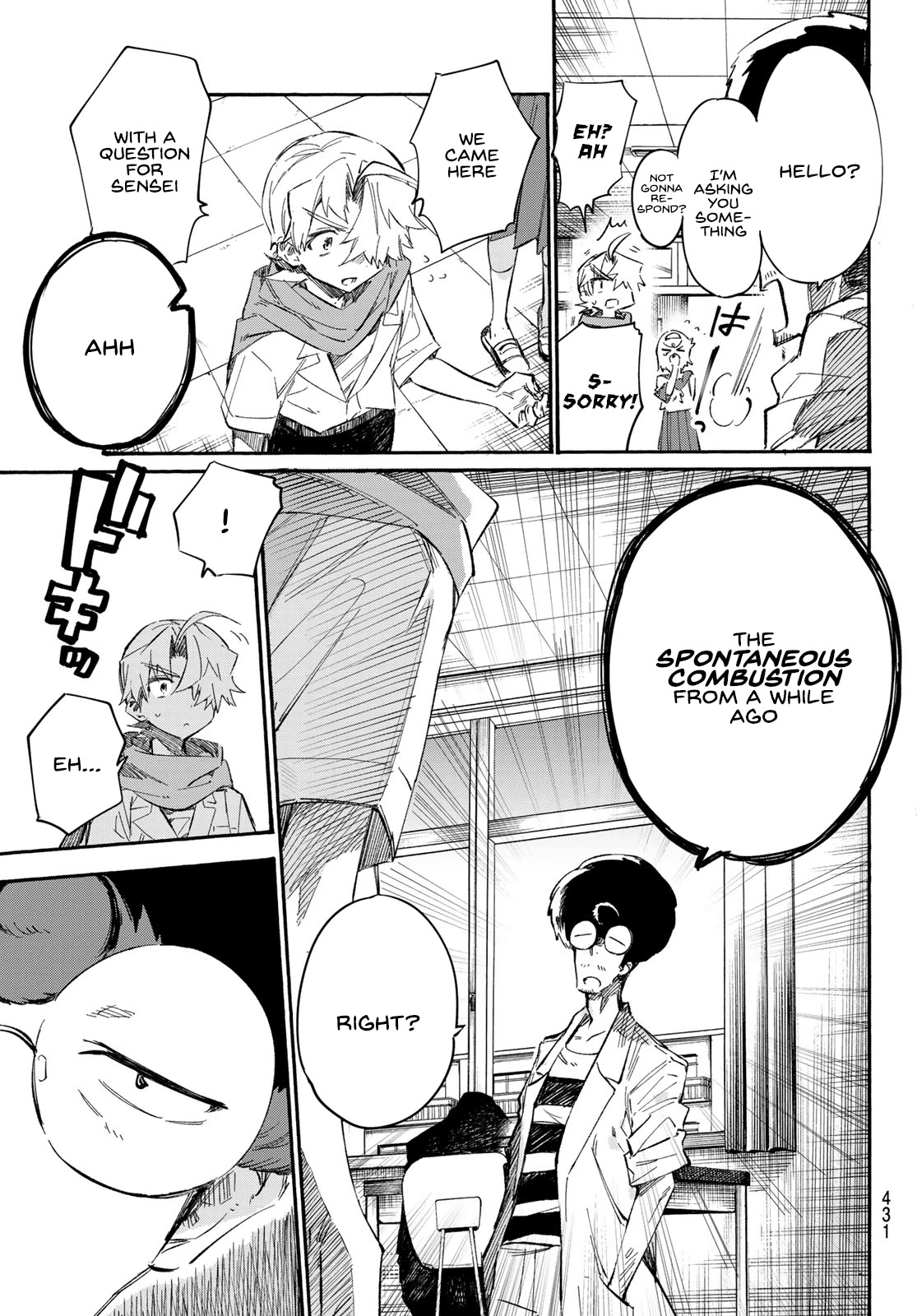 Shichi ha Gojuroku Chapter 11 page 3 - Chapter 11: Huh?