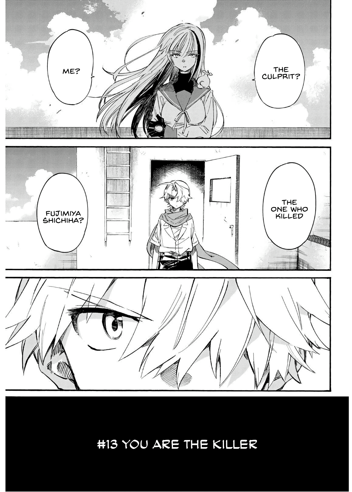 Shichi ha Gojuroku Chapter 13 page 3 - Chapter 13: You are the killer
