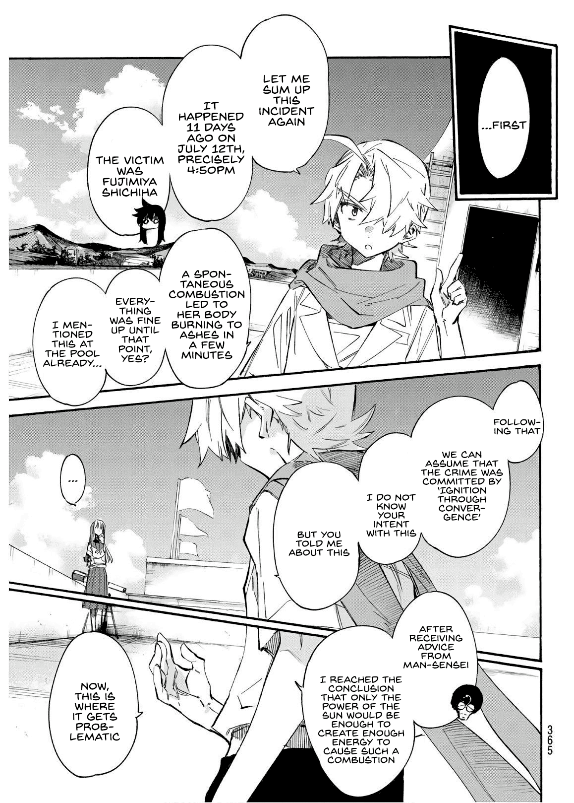 Shichi ha Gojuroku Chapter 13 page 7 - Chapter 13: You are the killer