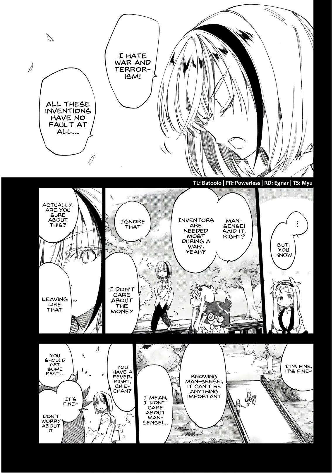 Shichi ha Gojuroku Chapter 14 page 10 - Chapter 14: Always together as the three of us