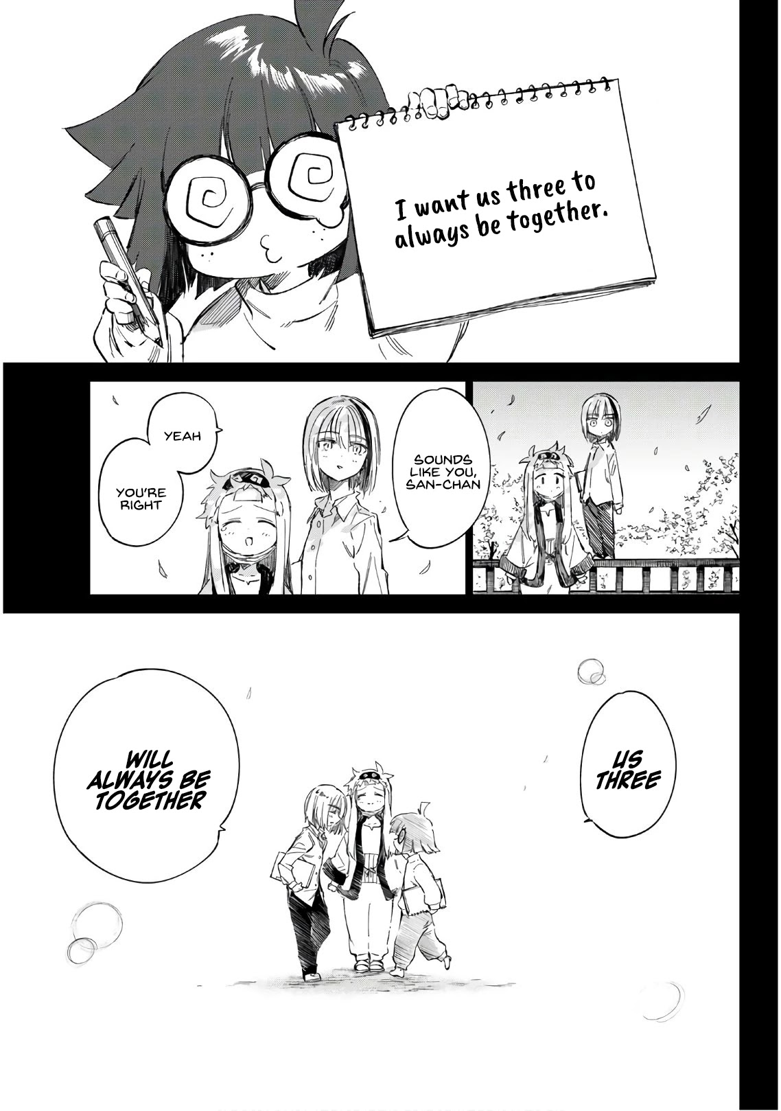 Shichi ha Gojuroku Chapter 14 page 16 - Chapter 14: Always together as the three of us