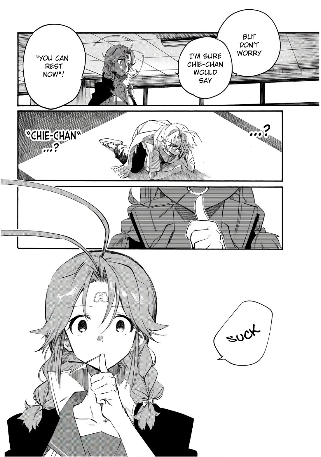 Shichi ha Gojuroku Chapter 17 page 14 - Chapter 17: farewell, nameless detective.
